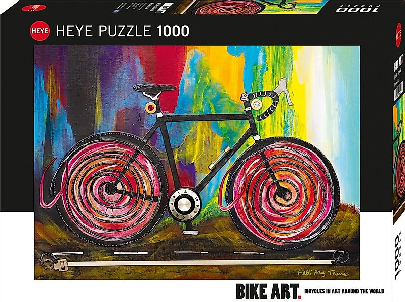 HEYE Puzzle Momentum / Bike Art, 1000 Puzzleteile, Made in Germany günstig online kaufen