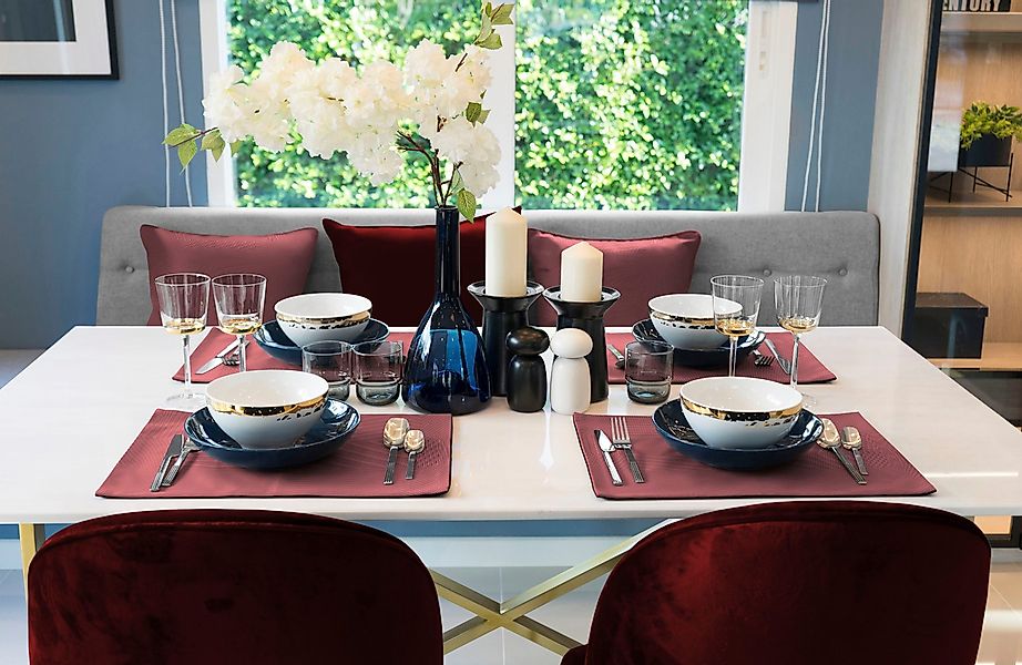 Adam Platzset Uni Collection, (2-St), GOTS günstig online kaufen