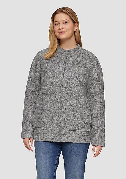 s.Oliver Funktionsjacke Outdoor-Jacke Blouson aus Bouclé günstig online kaufen