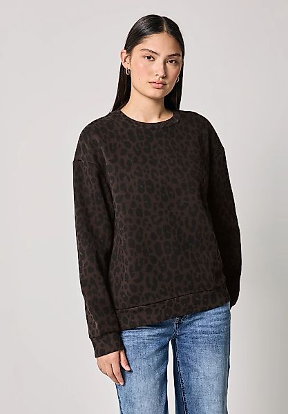 STREET ONE STUDIO Sweatshirt, mit Leomuster günstig online kaufen