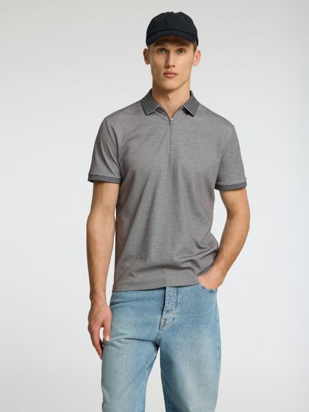Selected Poloshirt SLHFAVE ZIP SS POLO günstig online kaufen