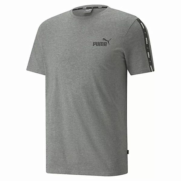 PUMA T-Shirt Essentials + T-Shirt mit Logo-Tape Herren günstig online kaufen