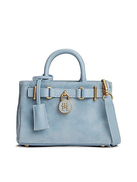 Tommy Hilfiger Tragetasche AMERICAN ICON MICRO TOTE SUEDE, Damen Handtasche günstig online kaufen