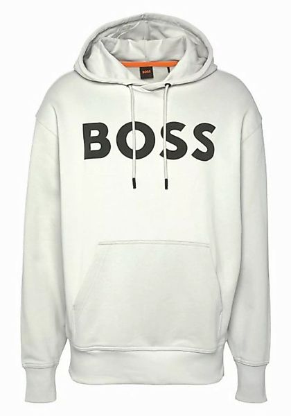 BOSS ORANGE Sweatshirt WebasicHood mit großem BOSS Print auf der Brust günstig online kaufen