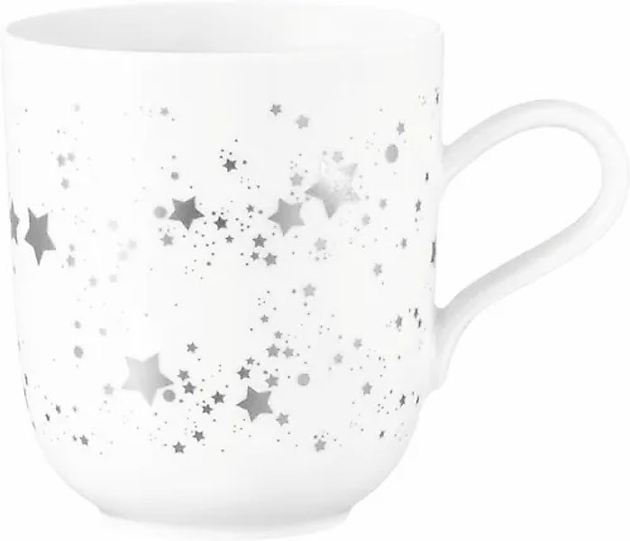 Seltmann Weiden Becher »Liberty - Silver Stars«, (1 tlg.), Becher mit Henke günstig online kaufen