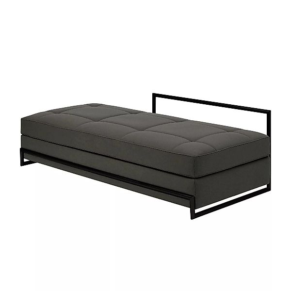 ClassiCon - Day Bed Grand Black Version Liegesofa - dunkelgrau/Stoff Kvadra günstig online kaufen