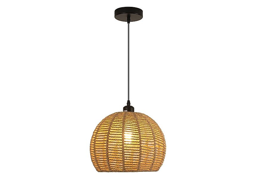 Riserva Hängeleuchte Hängelampe aus Juteseil Ø30cm E27 Pendelleuchte Boho S günstig online kaufen