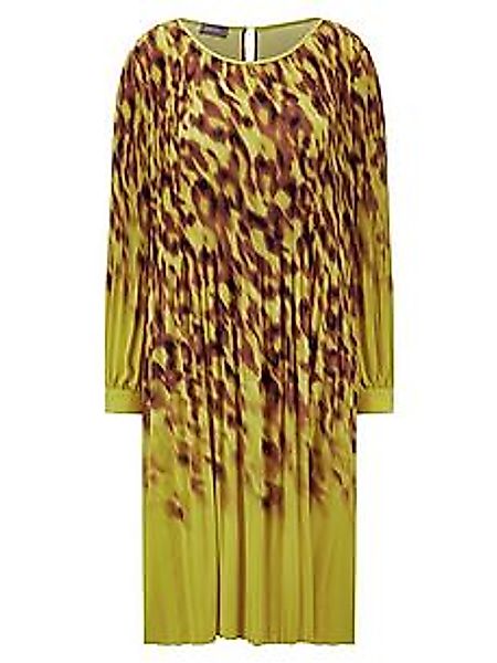 Plissee-Kleid BASLER gelb günstig online kaufen