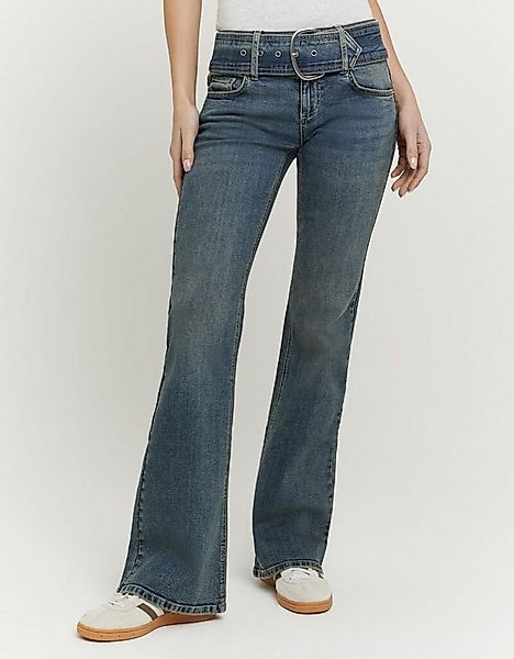 Tally Weijl Bootcut-Jeans SPADECINTY Baumwollmischung, Mid Waist mit Bootcu günstig online kaufen