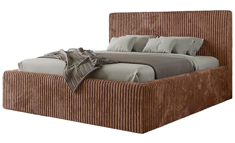 Polsterbett mit Bettkasten Tiliano Classic ¦ orange ¦ Maße (cm): B: 176 H: günstig online kaufen