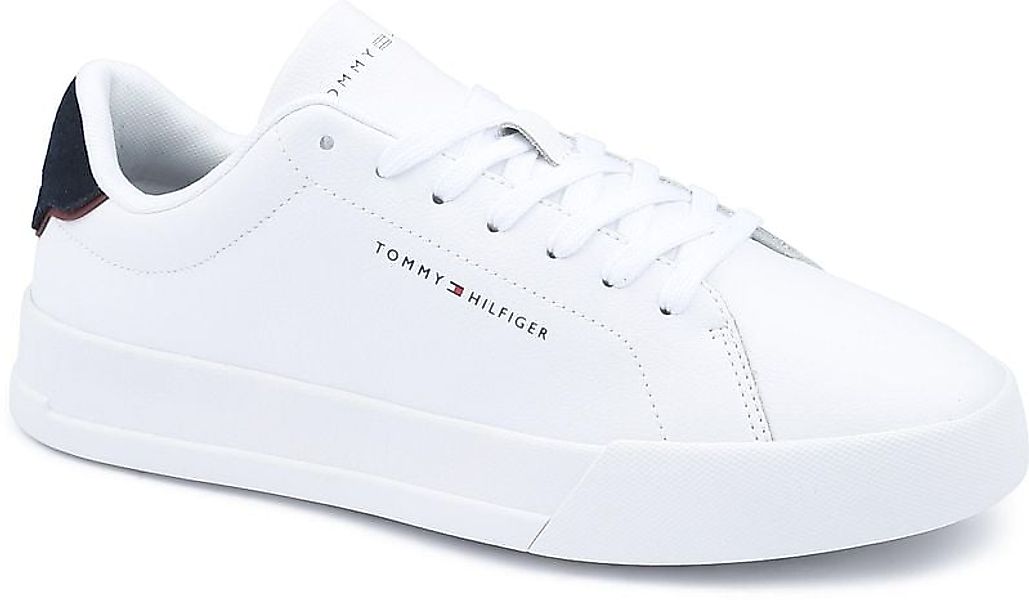 Tommy Hilfiger Sneaker "TH COURT LTH DETAIL ESS", Freizeitschuh, Halbschuh, günstig online kaufen