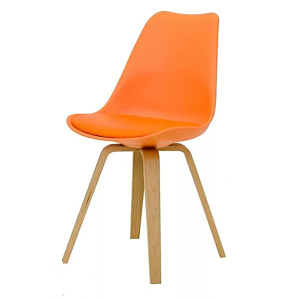 Stuhl Set in Orange modern (2er Set) günstig online kaufen