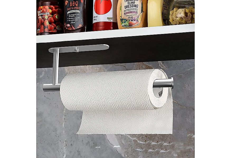 Sinoba Küchenrollenhalter Papierrollenhalter Küchenpapierhalter, Edelstahl, günstig online kaufen