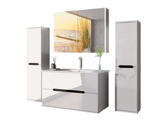 Homeline Badmöbel-Set Bad Möbelset Badezimmer Möbel günstig online kaufen