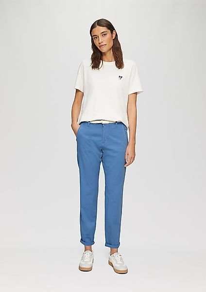 s.Oliver Stoffhose Chino mit geflochtenem Gürtel günstig online kaufen