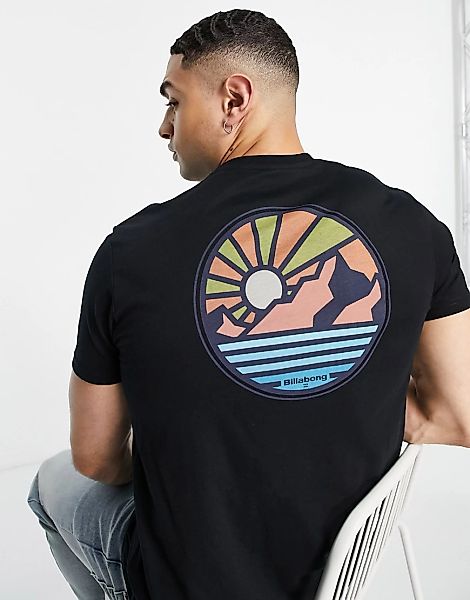 Billabong – Rockie – T-Shirt in Schwarz günstig online kaufen