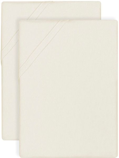 Biberna Betttuch Lian, Biber, Gummizug: ohne, günstig online kaufen