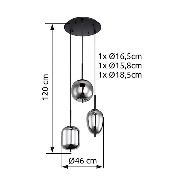 GLOBO LIGHTING Hängeleuchte Hängeleuchte Esszimmer Pendelleuchte günstig online kaufen