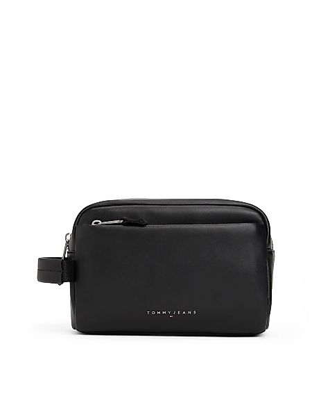 Tommy Jeans Kulturbeutel "TJM LINEAR LEATHER WASHBAG", Reise, Unisex Miniba günstig online kaufen