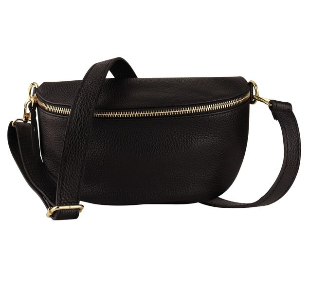 MIRROSI Bauchtasche mit GOLDENER Reißverschluss Damen, günstig online kaufen