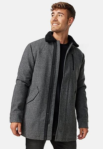 Indicode Kurzmantel Falmo mit hochschließendem Kragen und praktischen Tasch günstig online kaufen