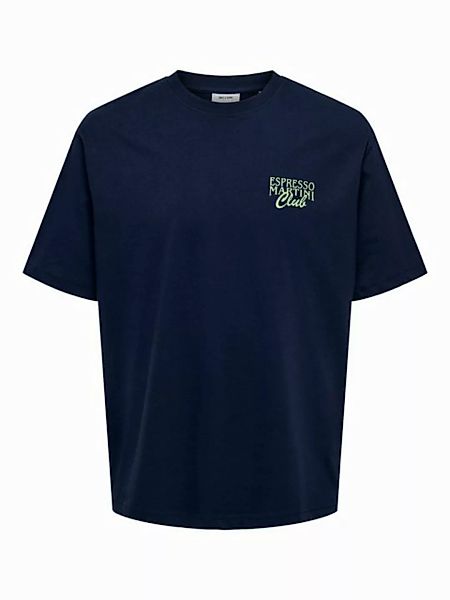 ONLY & SONS T-Shirt T-Shirt Locker Geschnitten Rundhals Kurzarm ONSMARTINI günstig online kaufen