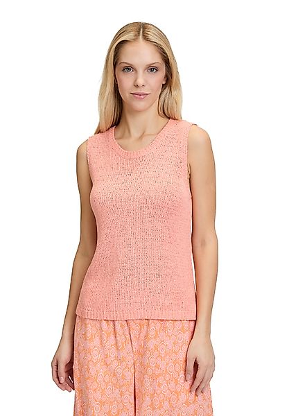 Cartoon Stricktop "Damen Strick-Top mit Rundhalsausschnitt" Rippbündchen günstig online kaufen