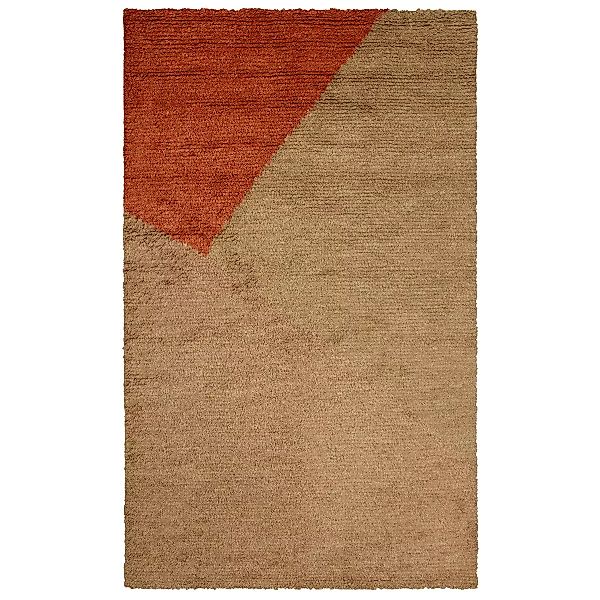 Mala Baumwollteppich 230 x 320cm Rust-beige-taupe günstig online kaufen