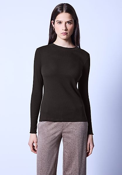 STREET ONE STUDIO Langarmshirt Rundhalsausschnitt günstig online kaufen