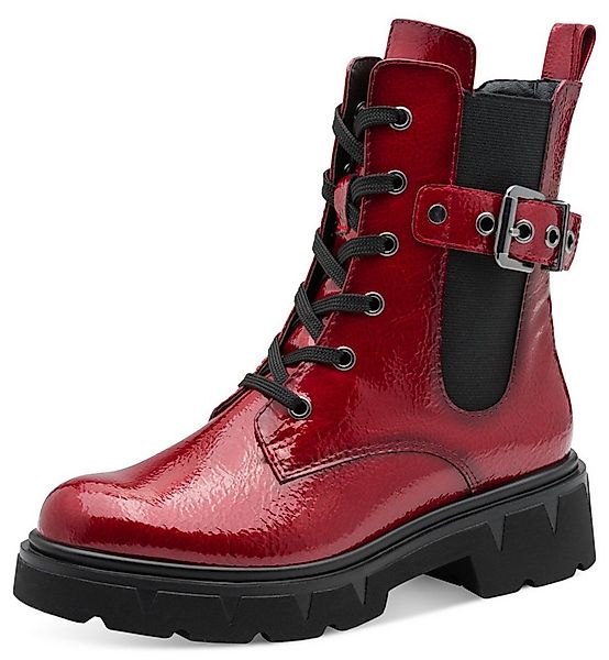 MARCO TOZZI 2-25249-45 566 Dk. Red Patent Stiefelette günstig online kaufen