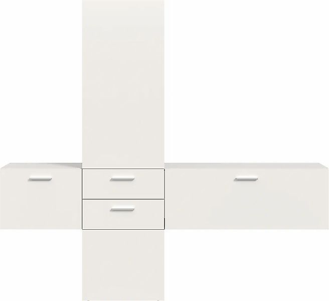 INOSIGN Garderoben-Set, (Set, 3 St.), Lumo, Garderobenset Breite 208 cm, Sp günstig online kaufen