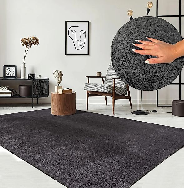 the carpet Teppich "Relax" rechteckig 16 mm Höhe waschbarer Wohnzimmer Tepp günstig online kaufen