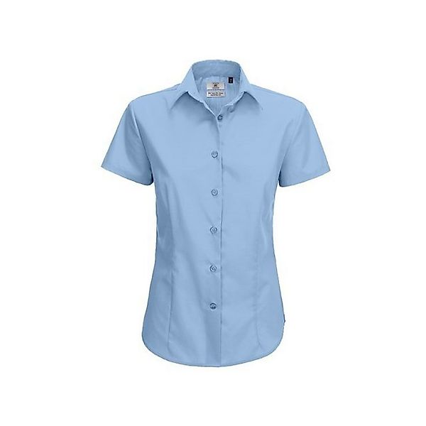 B&C Kurzarmhemd Damen Hemd Kurzarm Businesshemd Bluse Shirt günstig online kaufen