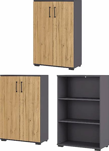 GERMANIA Büromöbel-Set »GW-Profi 3.0« Set, 3 Stk. tlg. günstig online kaufen