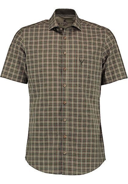 OS Trachten Outdoorhemd Piwaya Kurzarm Jagdhemd mit Hirsch-Stickerei auf de günstig online kaufen
