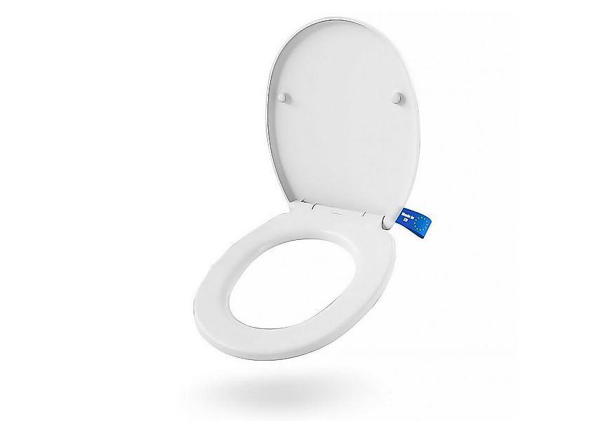 BigDean WC-Sitz WC Toilettendeckel Absenkautomatik abnehmbar Klodeckel (Set günstig online kaufen