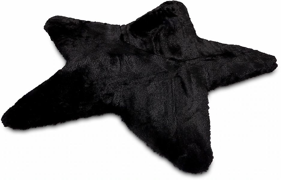 my home Fellteppich "Guidel" sternförmig 30 mm Höhe Kunstfell, Kuschelteppi günstig online kaufen