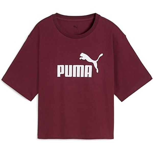 Puma  T-Shirt Ess Cropped No. 1 Logo Relaxed Tee günstig online kaufen