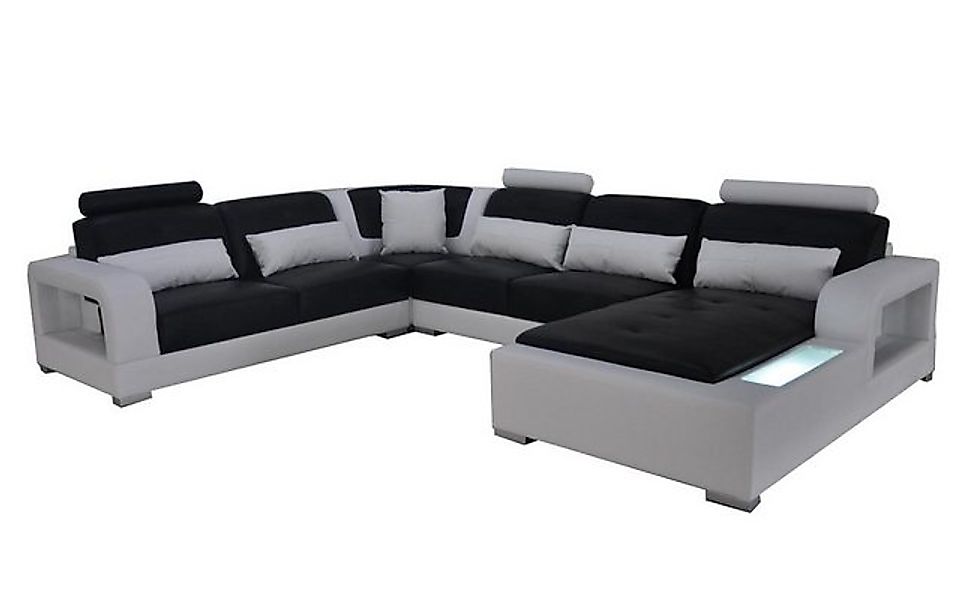 Xlmoebel Sofa Modernes Design Polstermöbel Set mit Ecksofa, USB-Anschlüssen günstig online kaufen