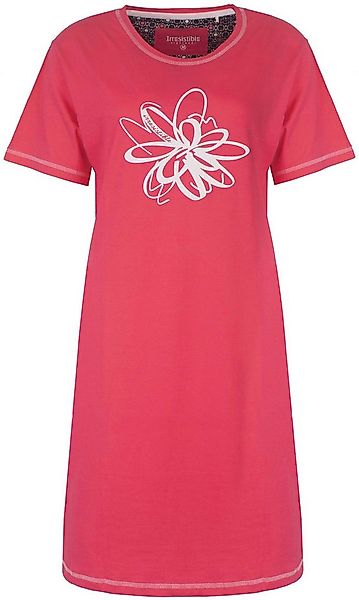 Irresistible Nachthemd Damen Schlafshirt mit kurzem Arm (1-tlg) Baumwolle günstig online kaufen