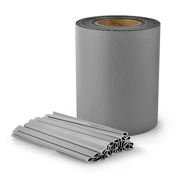 euroharry Sichtschutzstreifen Sichtschutz-Rolle Doppelstabmatten Zaun Blick günstig online kaufen