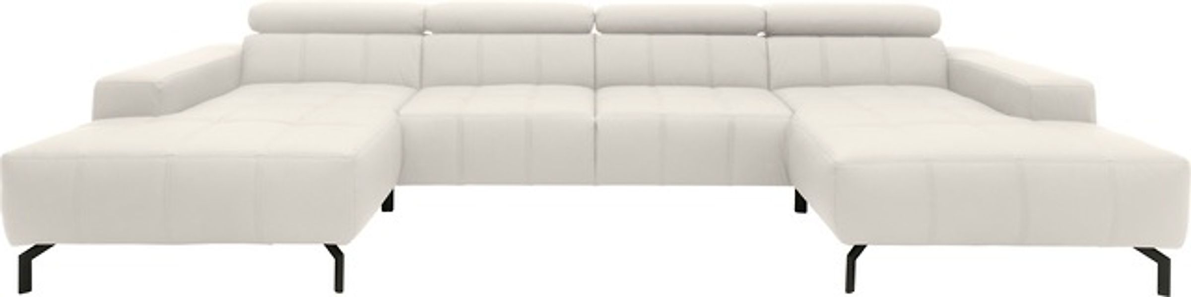 DOMO collection Wohnlandschaft »Cunelli tolle Sitznähte als Designelement, günstig online kaufen