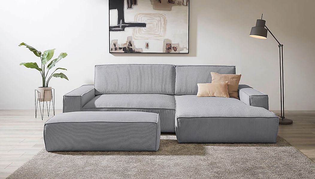 Home affaire Polsterecke "NEU: SHERWOOD XXL tief, L-Form mit Schlaffunktion günstig online kaufen