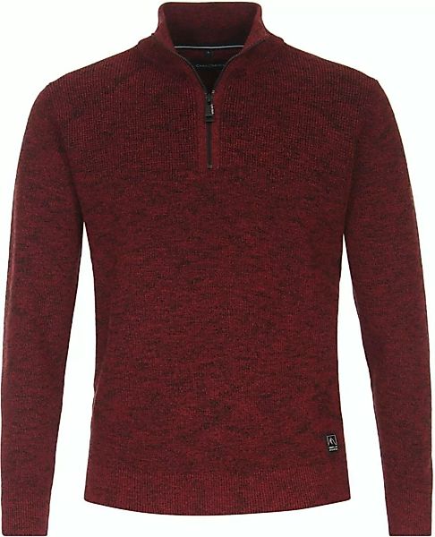 Casa Moda Halfzip Pullover Rot - Größe 3XL günstig online kaufen