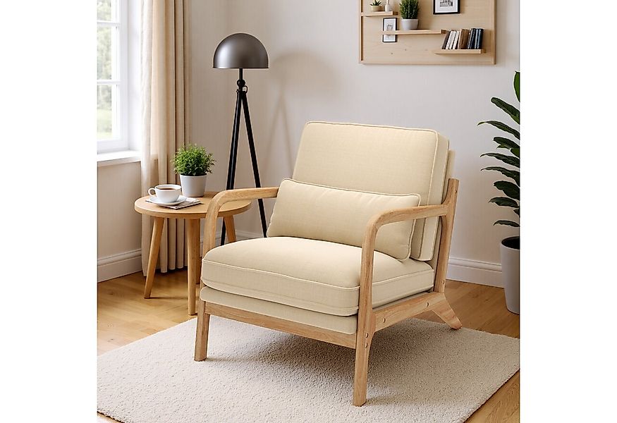 Bealife Sessel Relaxsessel mit Armlehne und Kissen günstig online kaufen