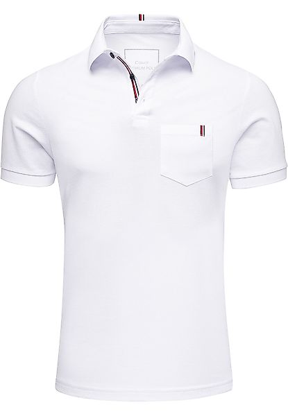 Amaci&Sons Poloshirt DEARBORN Poloshirt Herren Kurzarm günstig online kaufen