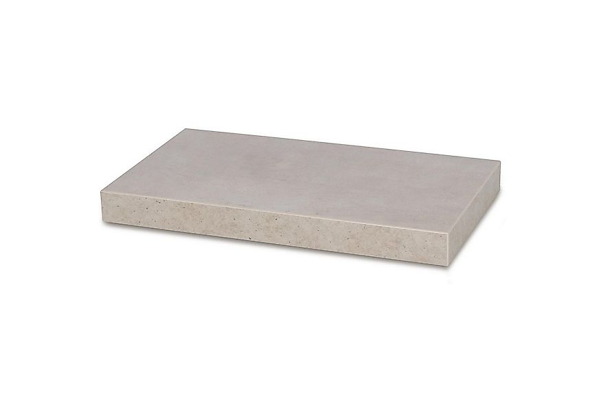 Levandeo® Wandregal, Wandboard Bobby 40cm Betonoptik Grau Wandregal Regal B günstig online kaufen