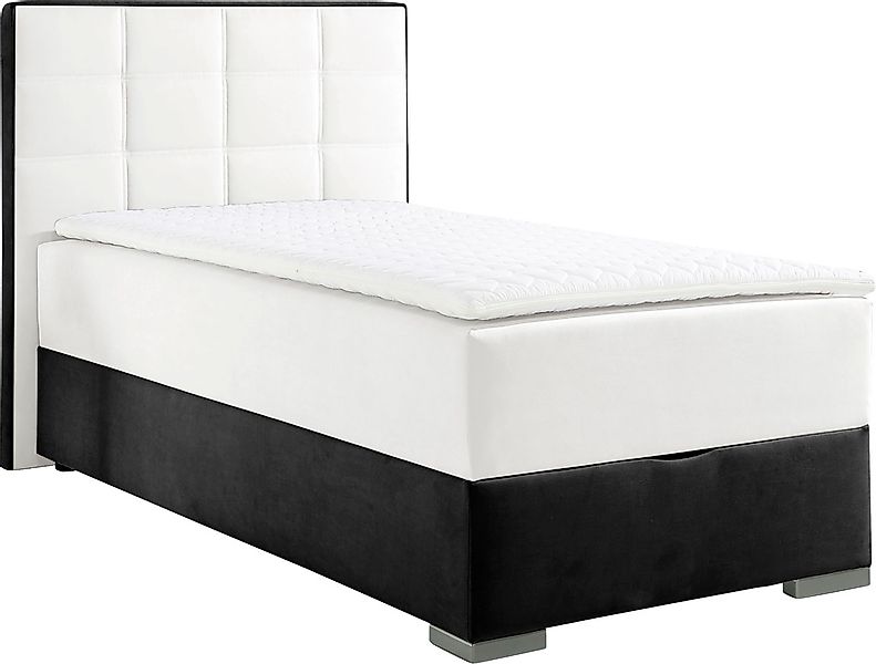 Maintal Boxspringbett mit Bettkasten und Topper günstig online kaufen