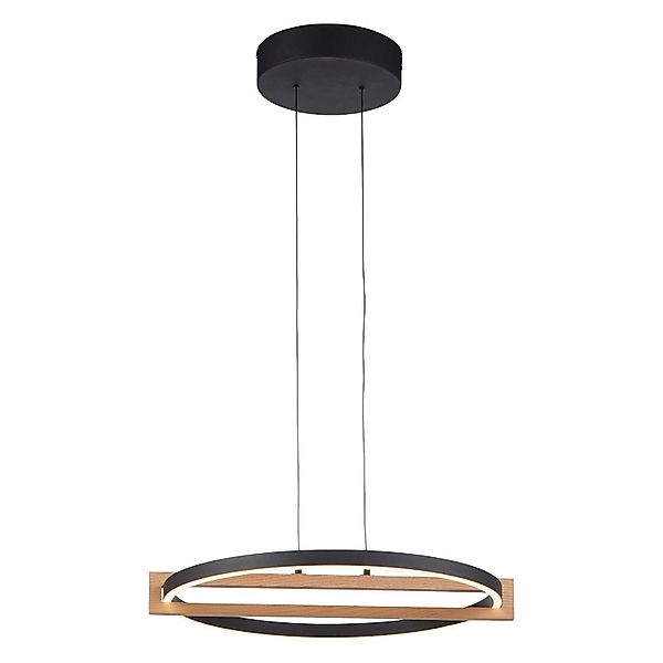 MONDO LED Pendelleuchte FAMERA, 2-flammig, Braun, günstig online kaufen