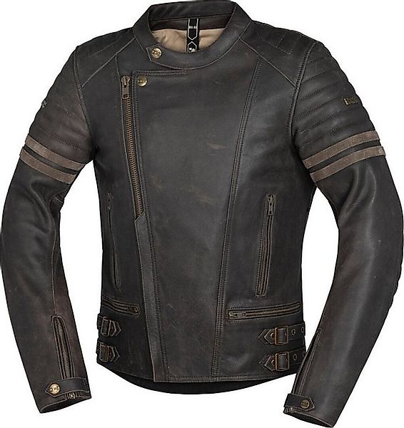 IXS Motorradjacke Andy Motorrad Lederjacke protektoren reißverschluss günstig online kaufen